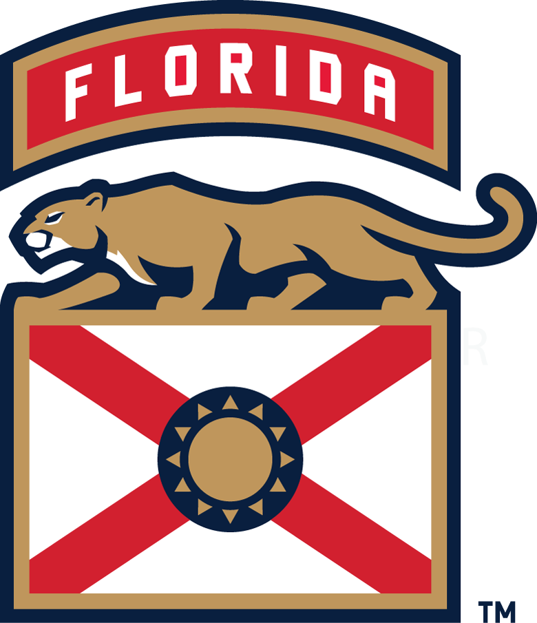Florida Panthers 2016-Pres Alternate Logo fabric transfer version 3